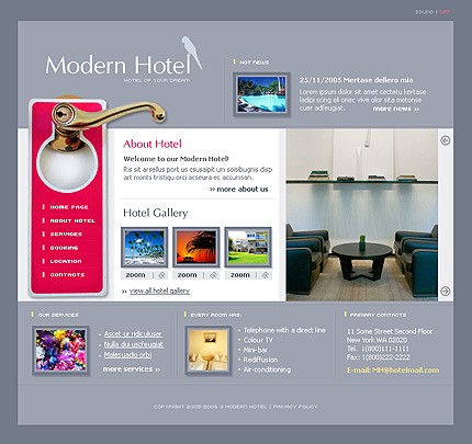 Website Template #9203