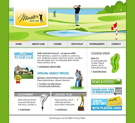 Website Template #9224