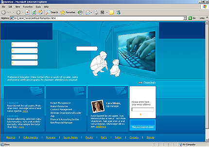 Website Template #9225