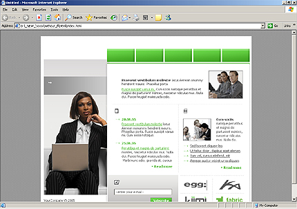 Website Template #9230