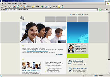 Website Template #9234