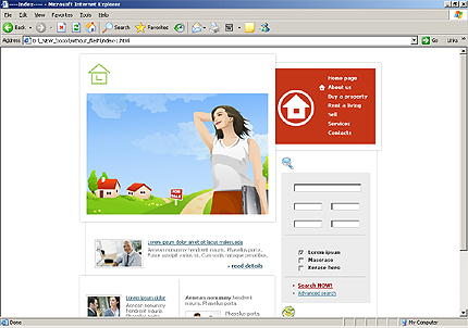 Website Template #9236