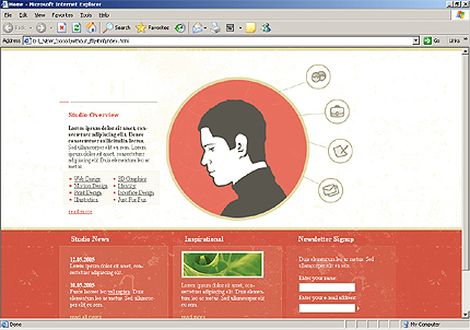 Website Template #9245