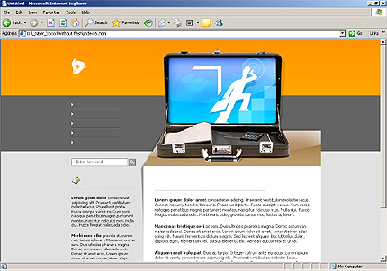 Website Template #9251