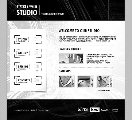 Website Template #9253