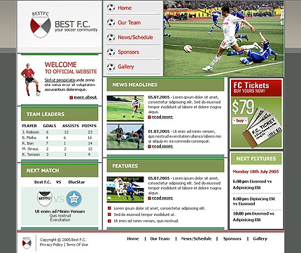 Website Template #9268