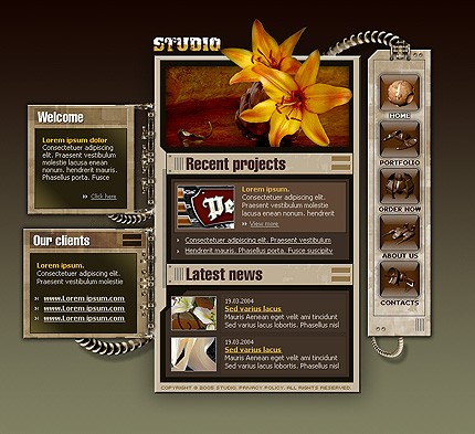 Website Template #9283