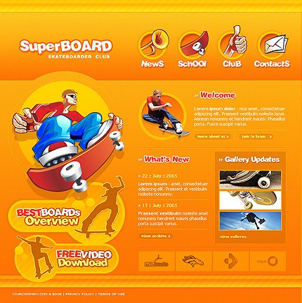 Website Template #9294