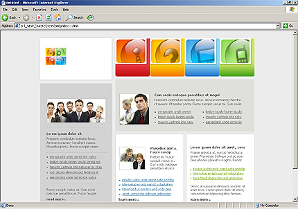 Website Template #9295