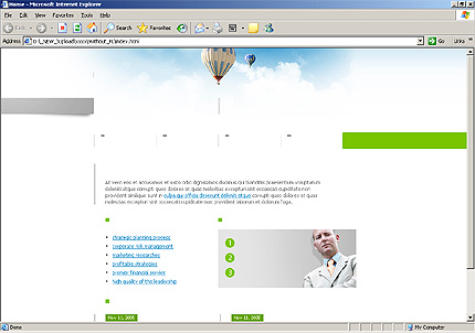 Website Template #9304