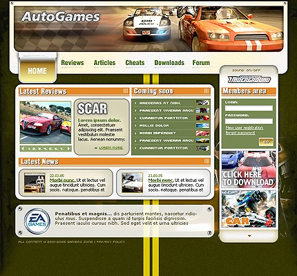 Website Template #9324