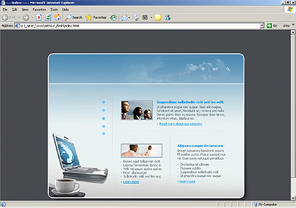 Website Template #9329