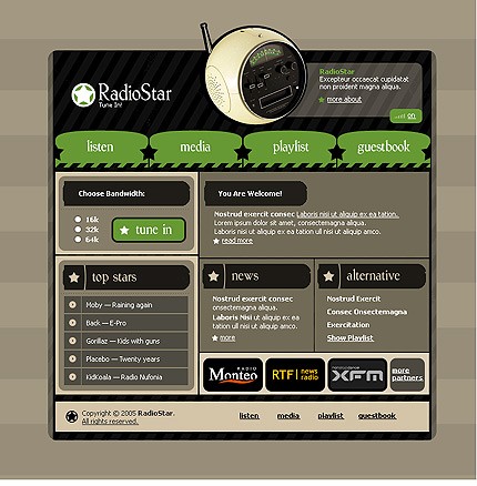 Website Template #9355
