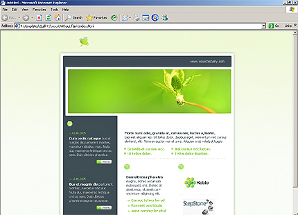 Website Template #9440