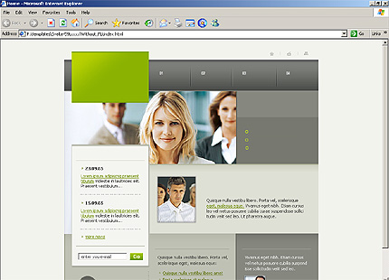 Website Template #9448