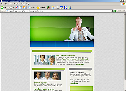Website Template #9463