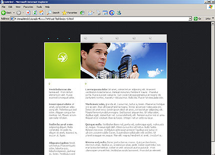 Website Template #9464