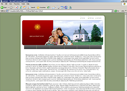 Website Template #9474