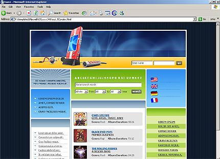 Website Template #9485