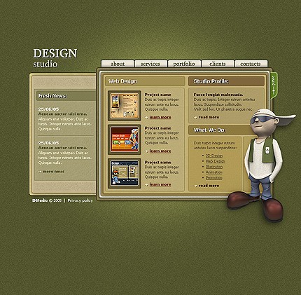 Website Template #9499