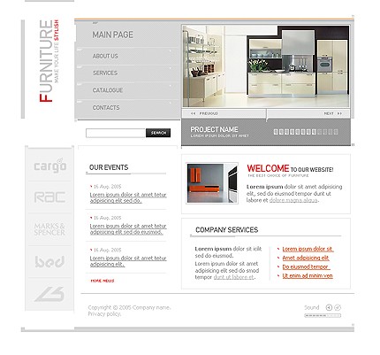 Website Template #9532