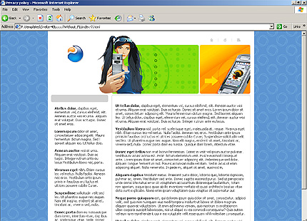 Website Template #9537