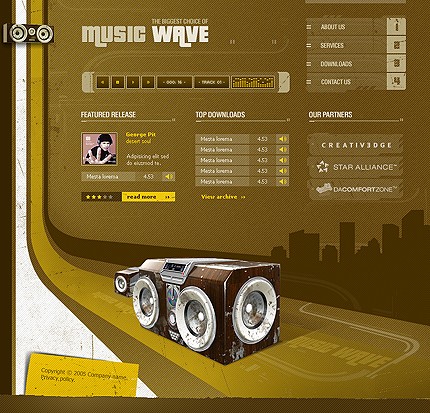 Website Template #9579