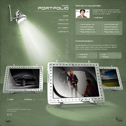 Website Template #9580