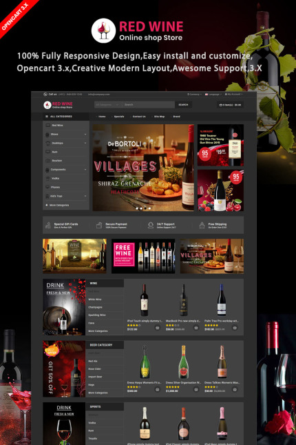 OpenCart Templates