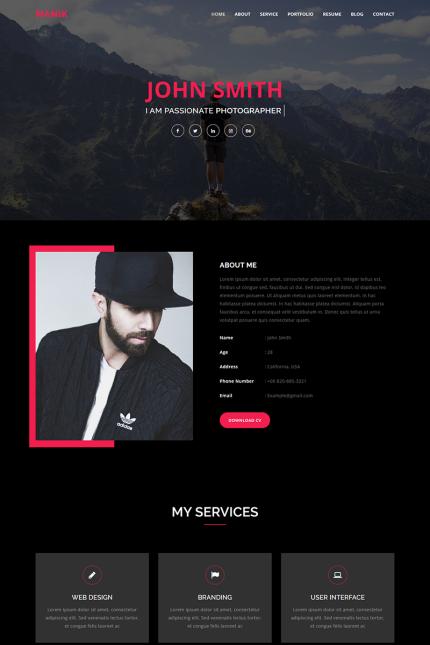 Modèles Landing Page