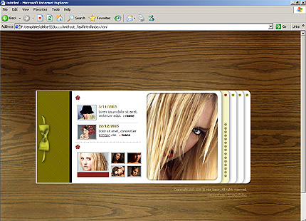 Website Template #9613