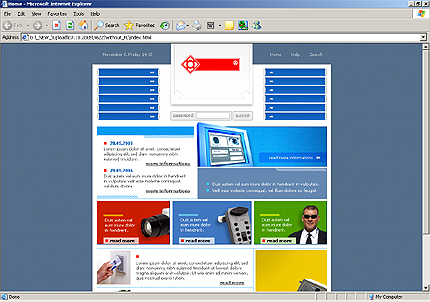 Website Template #9622