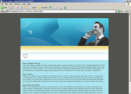 Website Template #9627