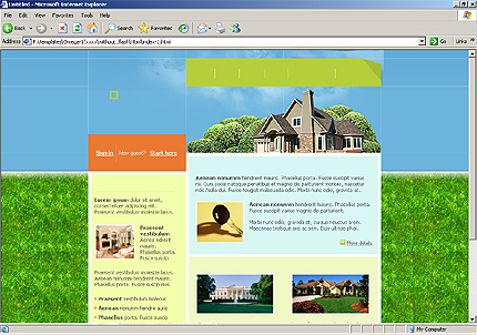 Website Template #9630