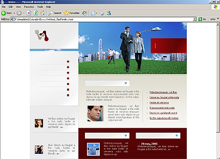 Website Template #9639