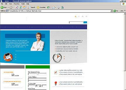 Website Template #9664
