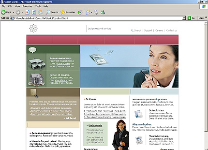 Website Template #9665