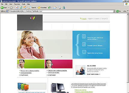 Website Template #9667