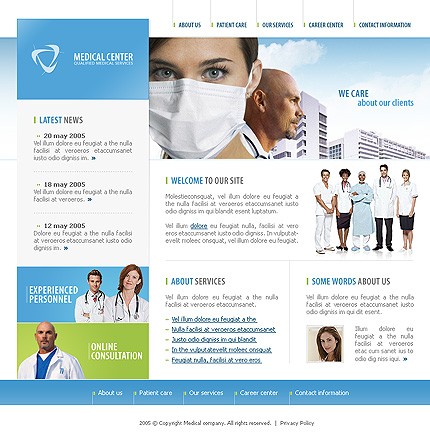 Website Template #9687