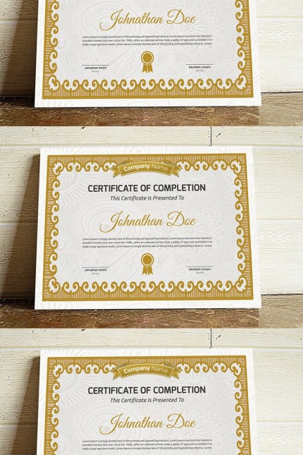 Certificate Templates