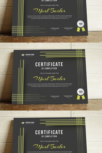 Certificate Templates