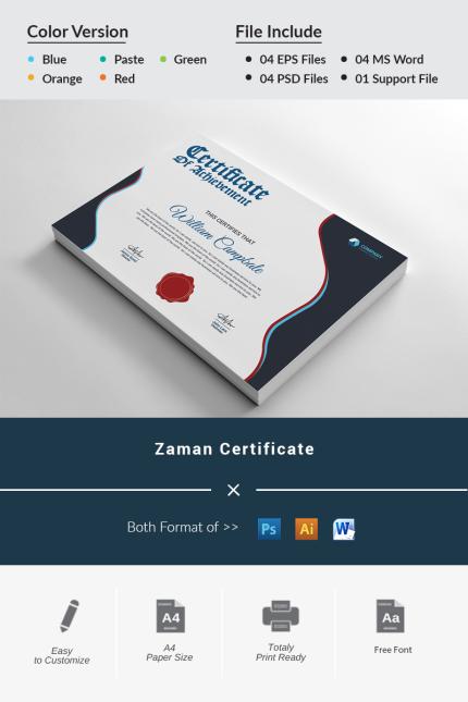 Certificat Templates