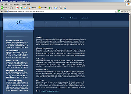 Website Template #9700