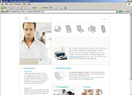 Website Template #9702