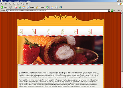 Website Template #9710