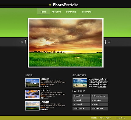 Website Template #9723