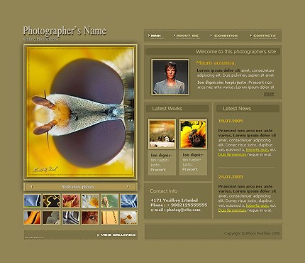 Website Template #9728