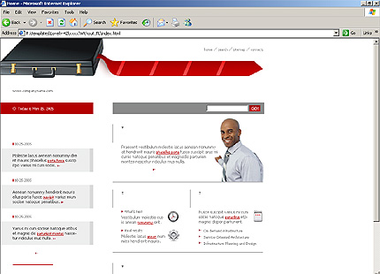 Website Template #9732