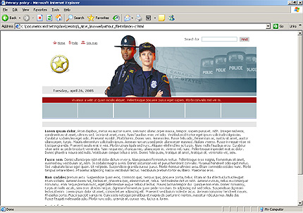 Website Template #9737