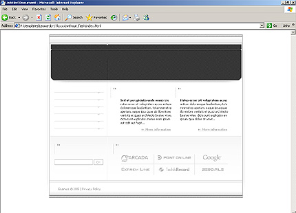 Website Template #9754